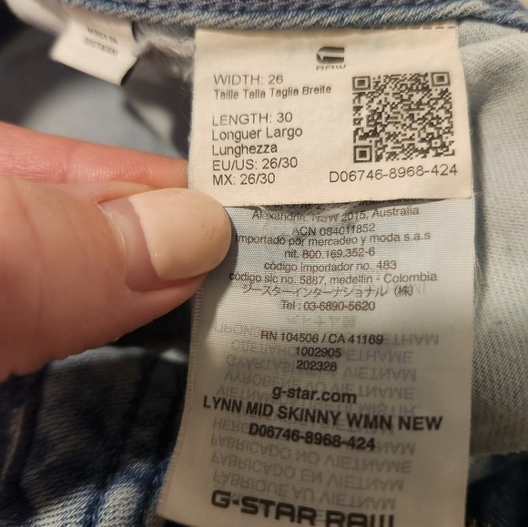 G-Star Lynn Mid Jean 26×30 - Picture 9 of 10